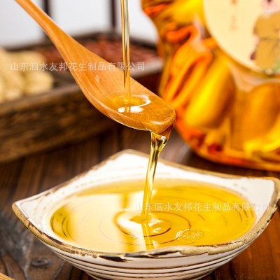 山东浓香压榨花生油 古法酿造醇香花生油 家庭装食用油粮油图4