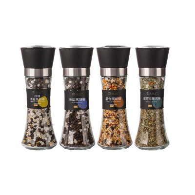 海盐黑胡椒瓶装组合多种口味网红款健身调料西餐调味料自带研磨图4
