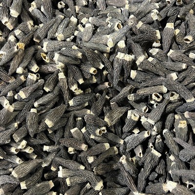 四川金堂六妹带柄羊肚菌新货干菌菇干货散货批发代发干羊肚菌批發图4