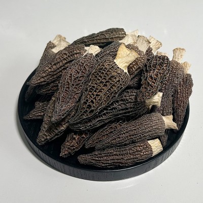 红色袋装羊肚菌干货大量批发头茬新货羊肚菌整箱菌菇煲汤干货食材图2