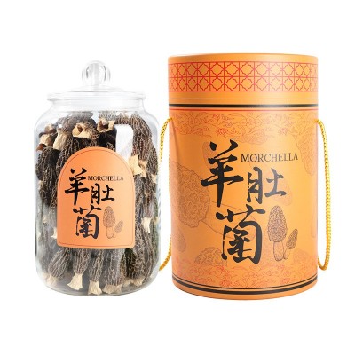 罐装羊肚菌礼盒送长辈礼品四川金堂羊肚菌批发羊肚菌干货一件代发图5