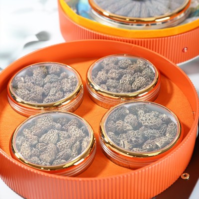 羊肚菌手提礼盒ys羊肚菌春节送礼端午节礼品上门提亲礼品菌菇干货图4