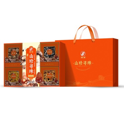 腾盛山珍寻味菌菇干货礼盒香菇秋木耳鹿茸菇龙眼菌菇山珍节庆礼物图5