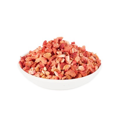 草莓丁草莓果粒烘焙原料蛋糕装饰冷冻干燥草莓碎餐饮配菜宠物零食图5