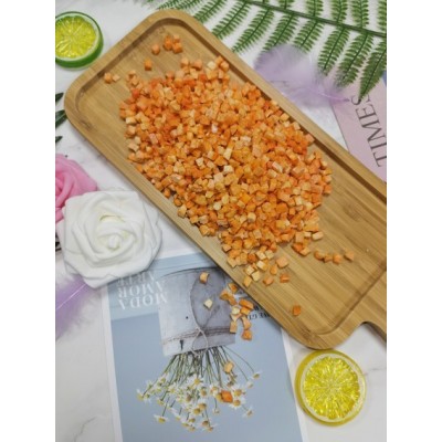 厂家直供冻干红萝卜丁 萝卜丁 脱水即食红萝卜蔬菜干批发大小包装图2