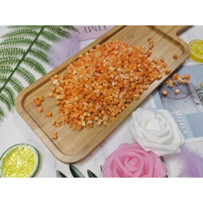 厂家直供冻干红萝卜丁 萝卜丁 脱水即食红萝卜蔬菜干批发大小包装图3