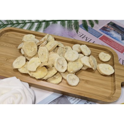 厂家直供冻干香蕉冻干香蕉片脱水水果批发大小包装图5