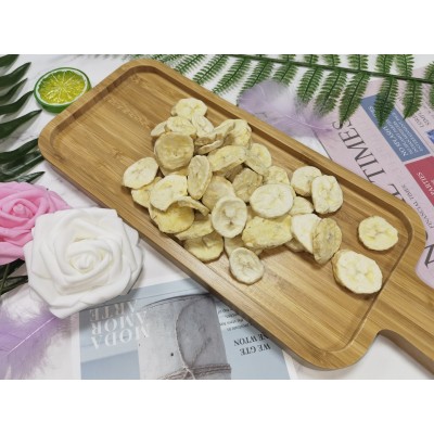 厂家直供冻干香蕉冻干香蕉片脱水水果批发大小包装图3
