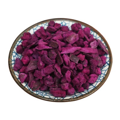 供应冻干紫薯粒 FD紫薯丁 冻干紫薯丁 水果酸奶燕麦片原料图5