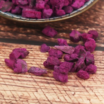 供应冻干紫薯粒 FD紫薯丁 冻干紫薯丁 水果酸奶燕麦片原料图3