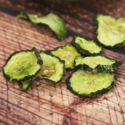 厂家供应脱水黄瓜片 干黄瓜 脱水黄瓜圈 餐饮配菜干货黄瓜图3