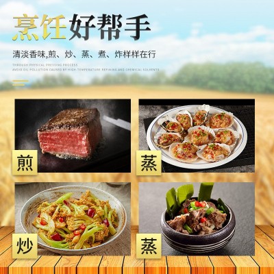 包邮食用油植物油 压榨浓香小榨花生油2.5L金桥花生油图4