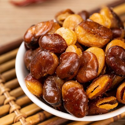 香酥蚕豆4斤散袋装兰花豆下酒菜零食香辣牛肉味酒吧KTV馋豆商用图4