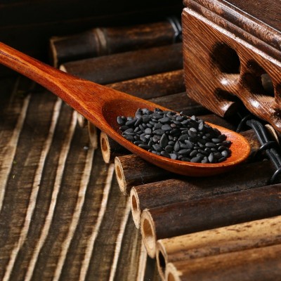 厂家批发黑芝麻农家磨粉豆浆五谷杂粮芝麻丸芝麻糊芝麻饼烘焙原料图2