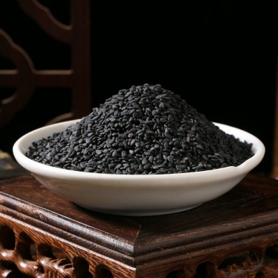 厂家批发黑芝麻农家磨粉豆浆五谷杂粮芝麻丸芝麻糊芝麻饼烘焙原料图3