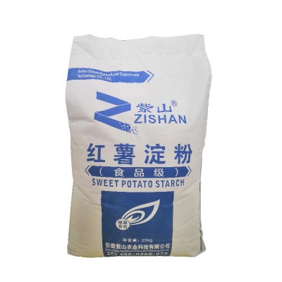 安徽紫山25kg红薯淀粉勾芡面点粉丝粉条生粉淀粉红薯淀粉营养图5