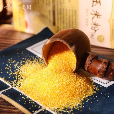 玉米粗粉 玉米碴500克真空包装源头厂家批发零售五谷杂粮渣玉米糁图3