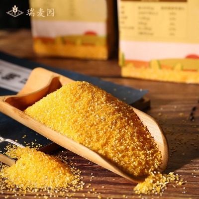 玉米粗粉 玉米碴500克真空包装源头厂家批发零售五谷杂粮渣玉米糁图2