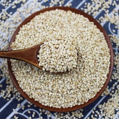 白芝麻仁50斤 黑芝麻生芝麻新鲜芝麻 白芝麻调料家用厨房批发图2