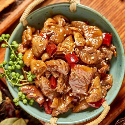 重庆家常菜小炒酱家用烧茄子红烧肉调味酱农家菜桶装家常菜小炒酱图4