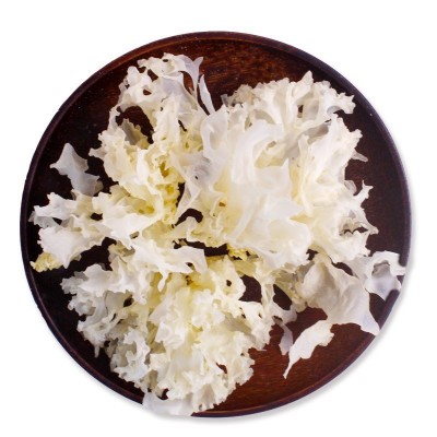 建宁龙威贡牌源头工厂批发新货白木耳银耳羹500g有机剪花银耳图5