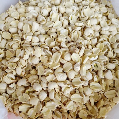 建宁龙威贡牌源头工厂大货批发干货去芯半边建莲开边白莲子图4