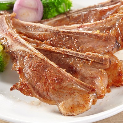 椒盐食诚味手抓骨扇子骨腌制酒店半成品冷冻猪排骨酒楼饭店商用图2