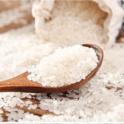 岩松牌东北寒地东极圆粒珍珠米寿司米25kg袋浓郁米香大米厂家批发图4