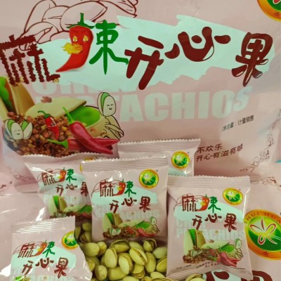 新疆水花牌开心果麻辣味道好吃带味儿零食 批发图2