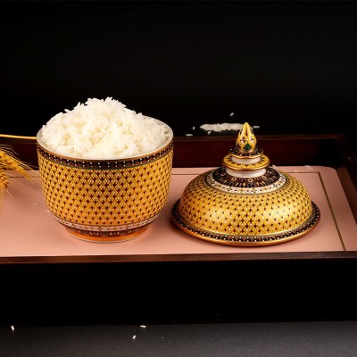 金泰杯泰国茉莉香米10 原装进口大米5kg真空包装长粒香米礼品批发图3