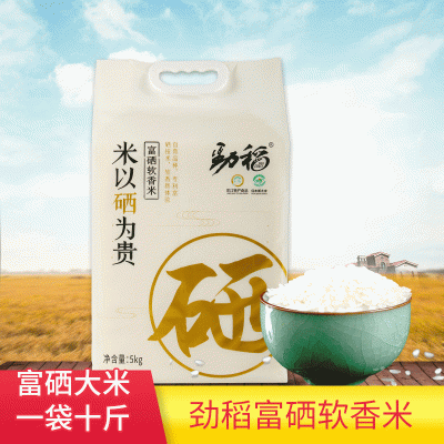 东北大米劲稻富晒软香米5KG六面真空包装十斤装大包装大米 东北大米劲稻富晒软香米5KG六面真空包装十斤装大包装大米