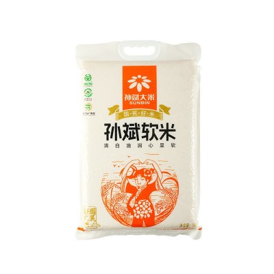 东北大米 孙斌软米5kg双面真空包装厂家批发大米东北图5