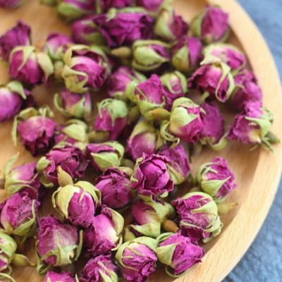 新疆优质和田沙漠玫瑰花茶礼盒罐装大马士革玫瑰花茶散装玫瑰干花图3