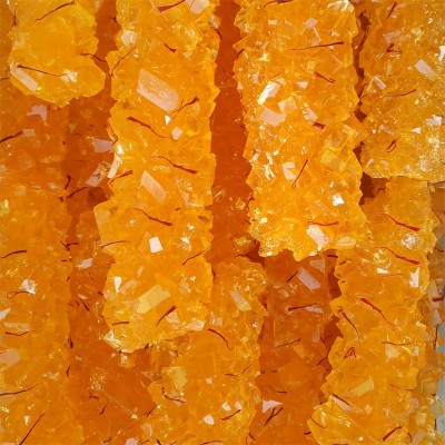 新疆藏红花冰糖黄冰糖传统工艺优质黄冰糖500g*2袋装煮茶泡水喝图3