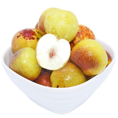 新疆戢牌牛奶脆冬枣 自然成熟 脆枣3斤/箱顺丰包邮一件代发批发图4