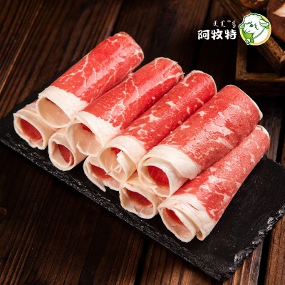 阿牧特谷饲大米龙M5+雪花牛肉 火锅涮品烤肉食材 冷冻生牛肉商用 阿牧特谷饲大米龙M5+雪花牛肉 火锅涮品烤肉食材 冷冻生牛肉商用