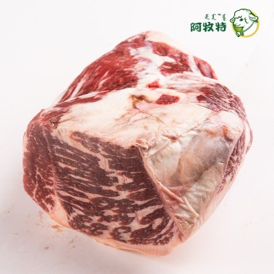 阿牧特谷饲大米龙M5+雪花牛肉 火锅涮品烤肉食材 冷冻生牛肉商用图4