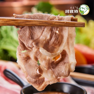 羊王 羔羊肉内蒙小肥羊肉业羊肉卷 羊排腩肉 冷冻食材 羊肋排肉图3