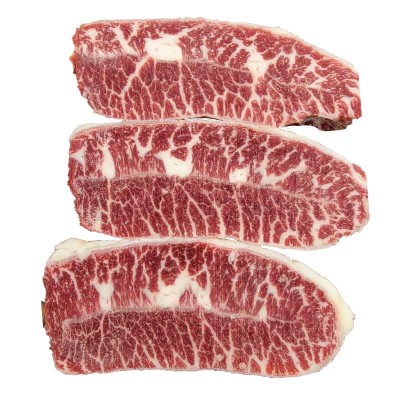 澳洲558安格斯牛板腱M3+原切牛排谷饲牡蛎肉新鲜三筋原包装可代切图5