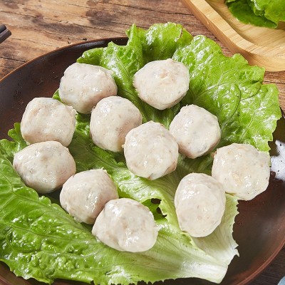 永昌顺纯猪肉丸500g 潮汕风味猪肉丸火锅丸子香菇贡丸批发图4