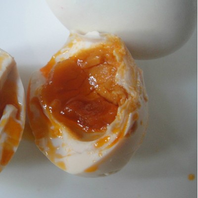 广西70克红树林北海特产20枚中秋海鸭蛋熟咸蛋咸鸭蛋即食黄泥腌制图3