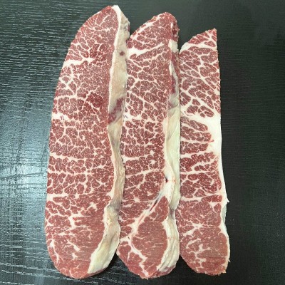 澳洲M9和牛上脑边雪花牛排谷饲原切翼板肉西餐厅牛排批发商用烤肉