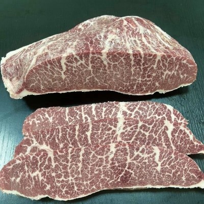 澳洲M9和牛上脑边雪花牛排谷饲原切翼板肉西餐厅牛排批发商用烤肉图3