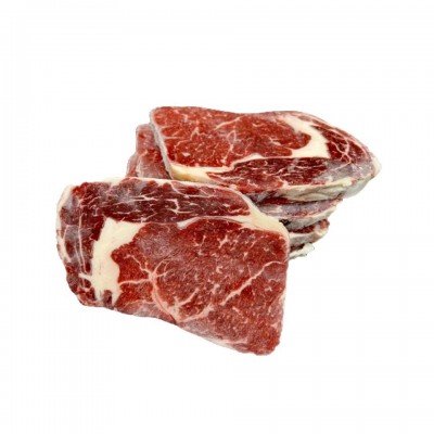 澳洲谷饲200天眼肉牛排原切安格斯新鲜雪花牛排厚切整块牛 排批发图4