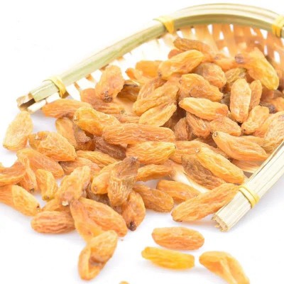 新疆吐鲁番葡萄干大颗粒树上黄绿宝石三色免洗无核白休闲零食图5