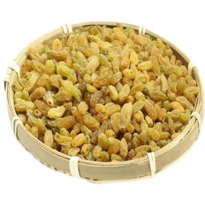 新疆吐鲁番葡萄干大颗粒树上黄绿宝石三色免洗无核白休闲零食图4