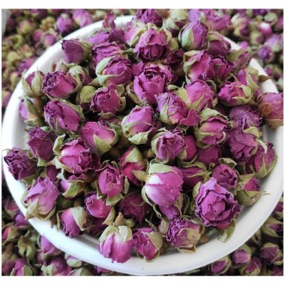 新疆和田玫瑰花茶100g沙漠大朵重瓣红玫瑰散装批发特产养颜图3