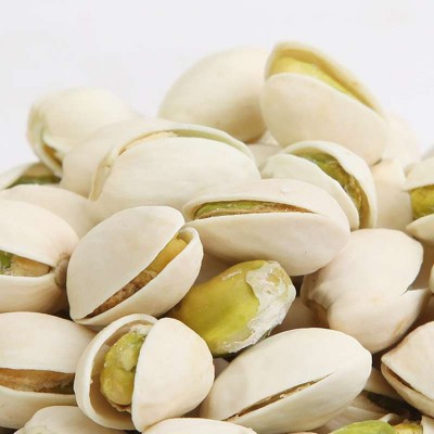 新疆自然开生果大开心果手剥大果原味/白色开口500g/袋散装批发图5