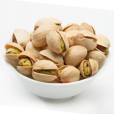 新疆自然开生果大开心果手剥大果原味/白色开口500g/袋散装批发图2