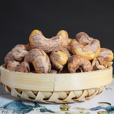 带皮大腰果仁500g新货原味坚果零食紫皮盐焗干果越南干货新疆直发图2